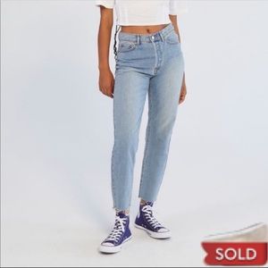 BDG High Rise Slim Straight Jeans